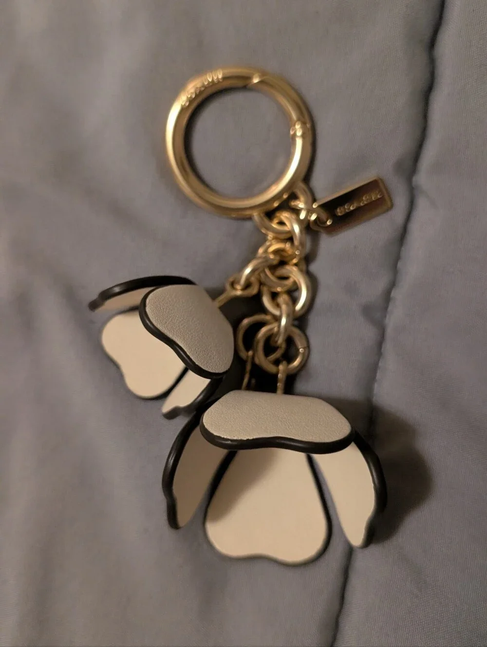 Coach Essential Tea Rose Bag Charm